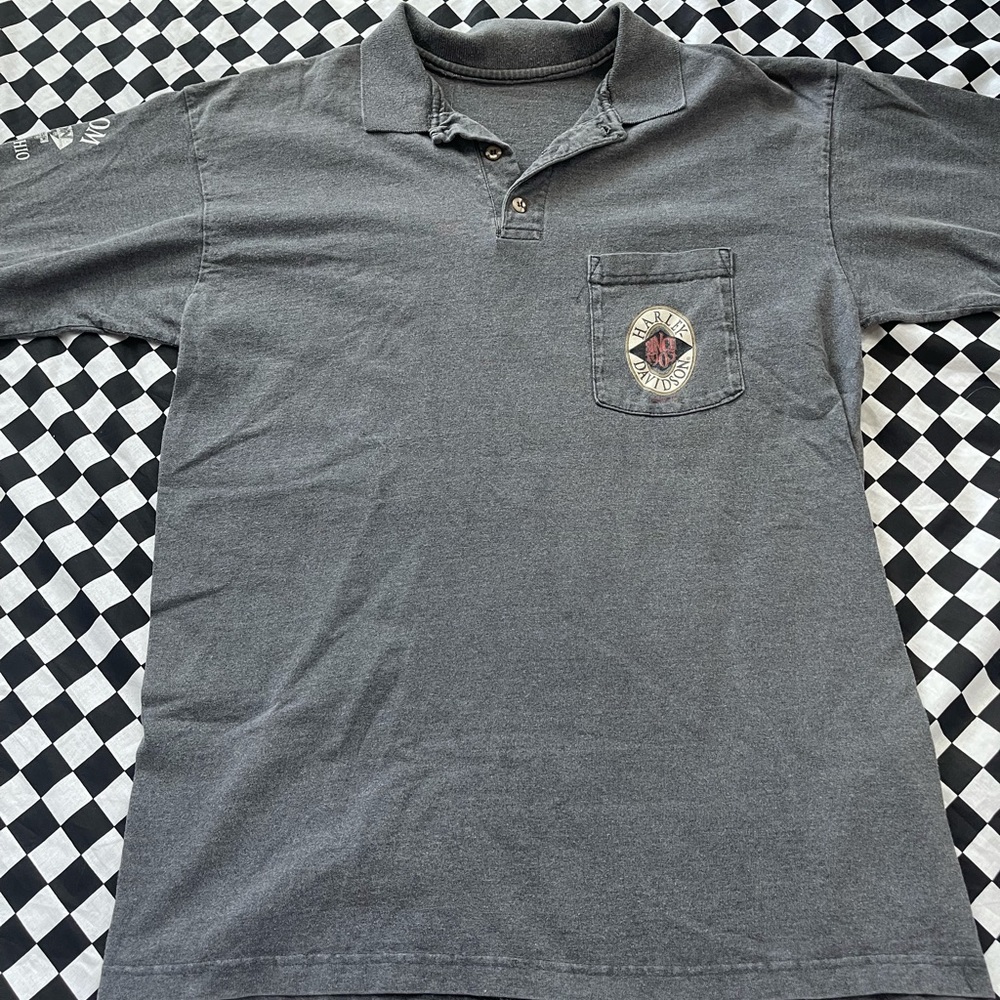 90s Harley Davidson Polo Shirt